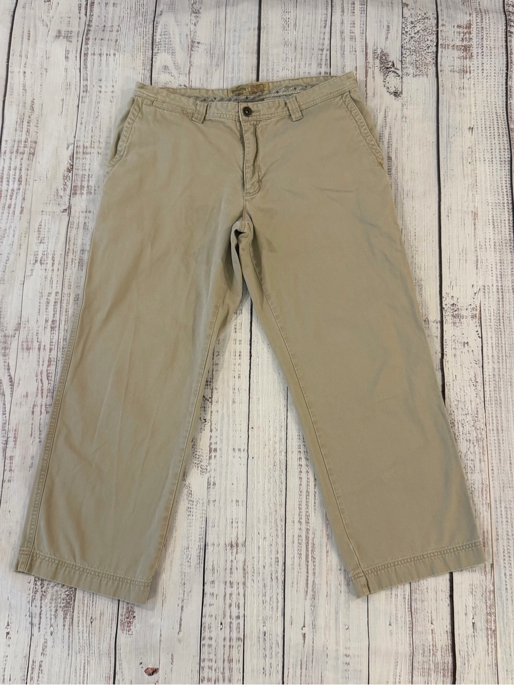 Vintage Lee Dungarees Can’t Bust’em Men’s 36X30 Tank Khaki Chino Pants 90s Y2K